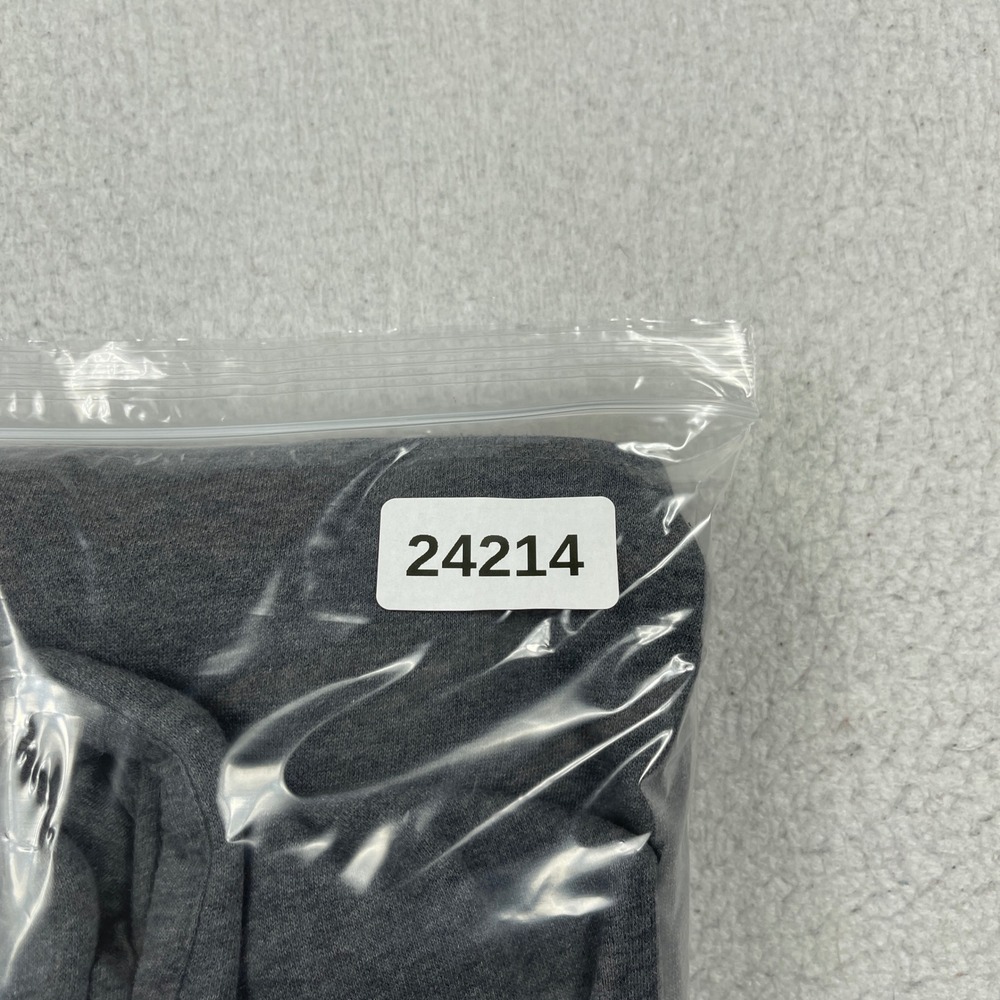 Nike Hoodie Mens Large‎ Grey Pullover Sportswear Club Fleece Swoosh Logo - Picture 10 of 10